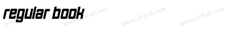 Regular Book字体转换 Regular Book字体转换